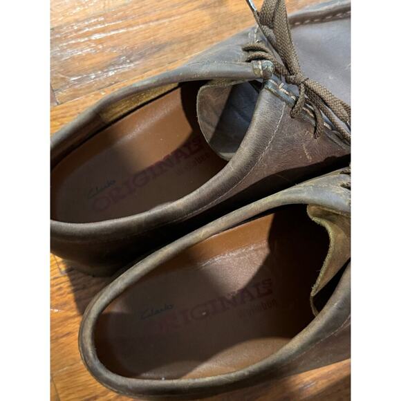 Clarks Men\'s Originals Wallabee beeswax leather size 11 main image 6